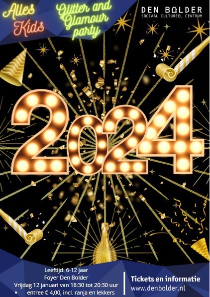 poster_glitter_en_glamour Alles Kids: Glitter & Glamourparty - Den Bolder