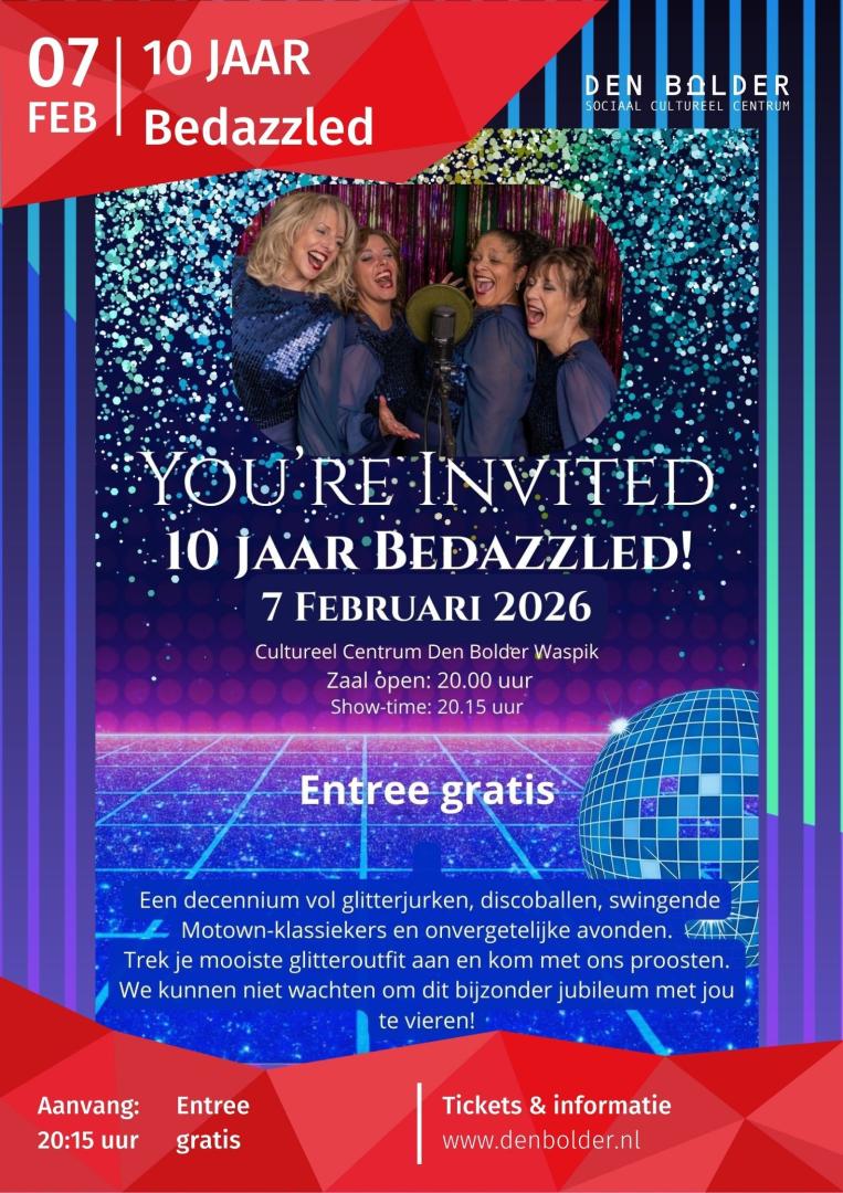 poster_-_bedazzled 10 jaar Bedazzeld - Den Bolder