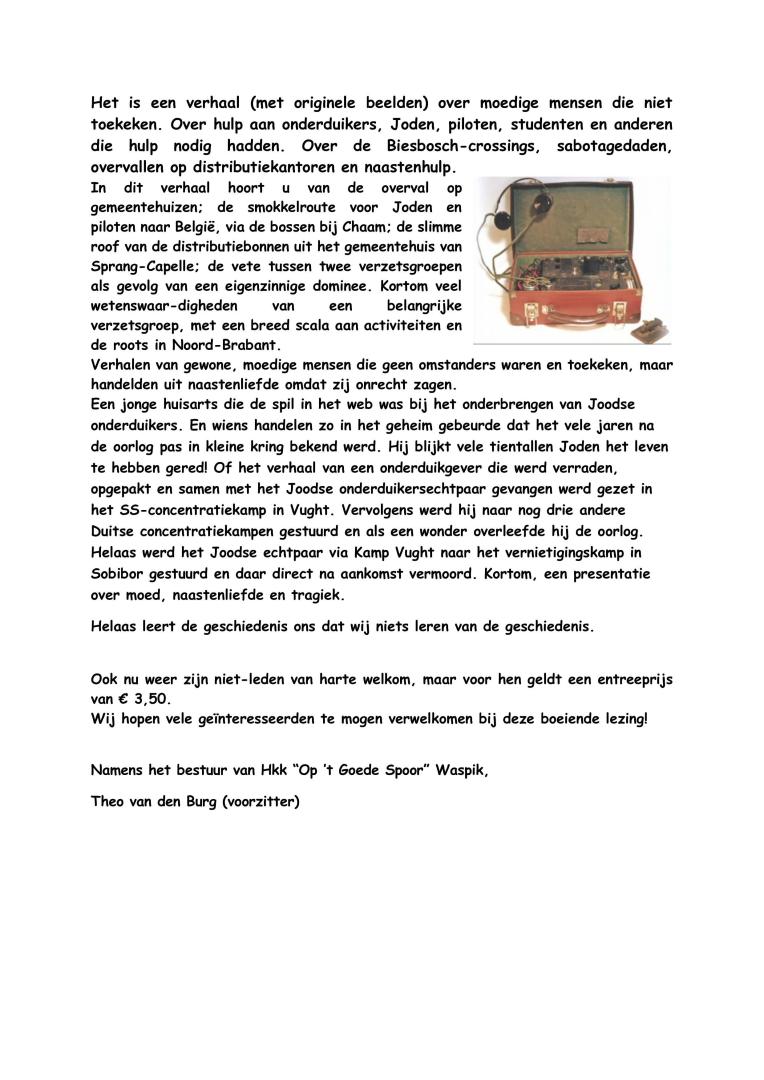20240917_voorbericht_lezing_moedige_mensen_in_oorlogstijd_10102024-afbeeldingen-1 Heemkundekring Op 't Goede Spoor: Lezing Moedige mensen in oorlogstijd - Den Bolder