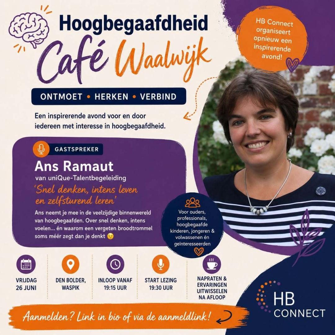 uniQue-Talentbegeleiding: Hoogbegaafdheidcaf&eacute; Waalwijk