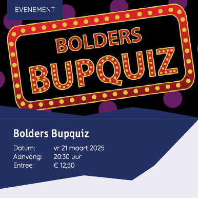 flyer Sociale activiteiten | Den Bolder