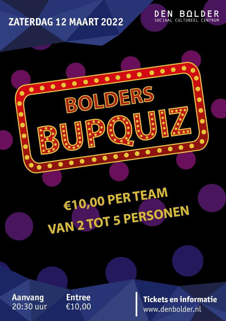 pubquiz_poster_ Bolders Bupquiz - Den Bolder