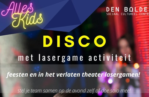 Alles Kids Disco en Lasergame