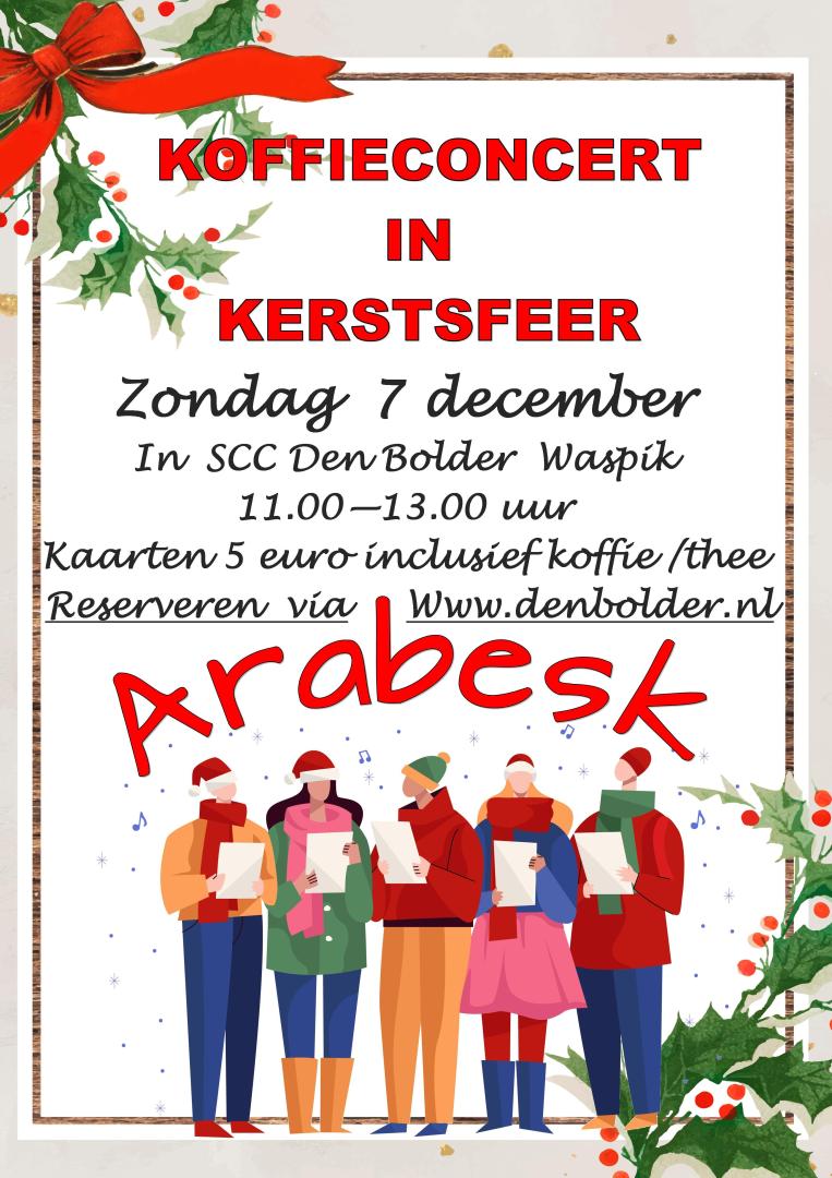 koffieconcert_arabesk Arabesk koffieconcert in kerstsfeer - Den Bolder