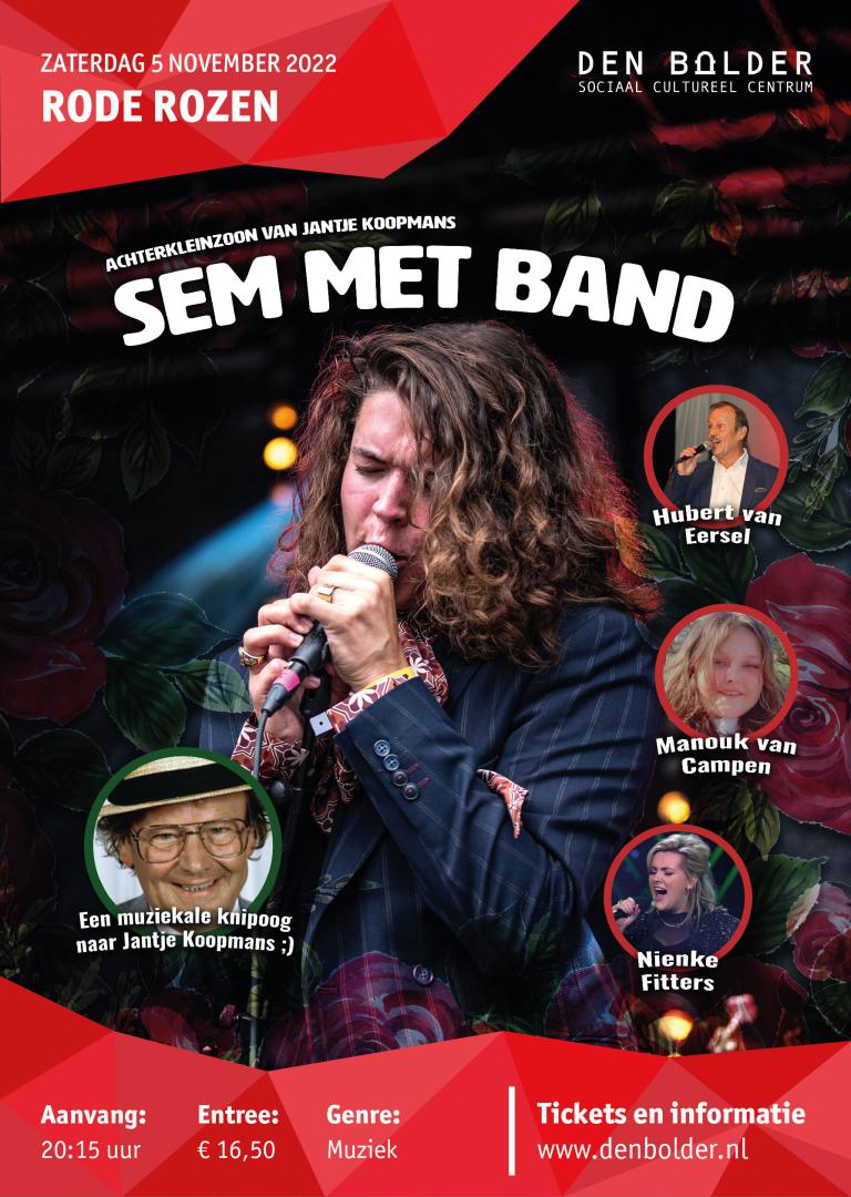 rode_rozen Boldertheater: Rode Rozen (Concert met zit én staanplaatsen) - Den Bolder